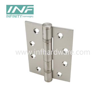 Bisagra empotrada de puerta de resorte de esquina de acero inoxidable accesorio de hardware 304 para puerta de madera