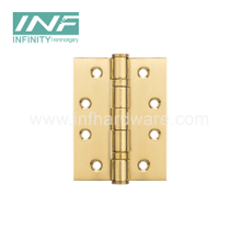 Bisagras de puerta de madera del oro polaco de PVD Bisagras de puerta de acero inoxidable