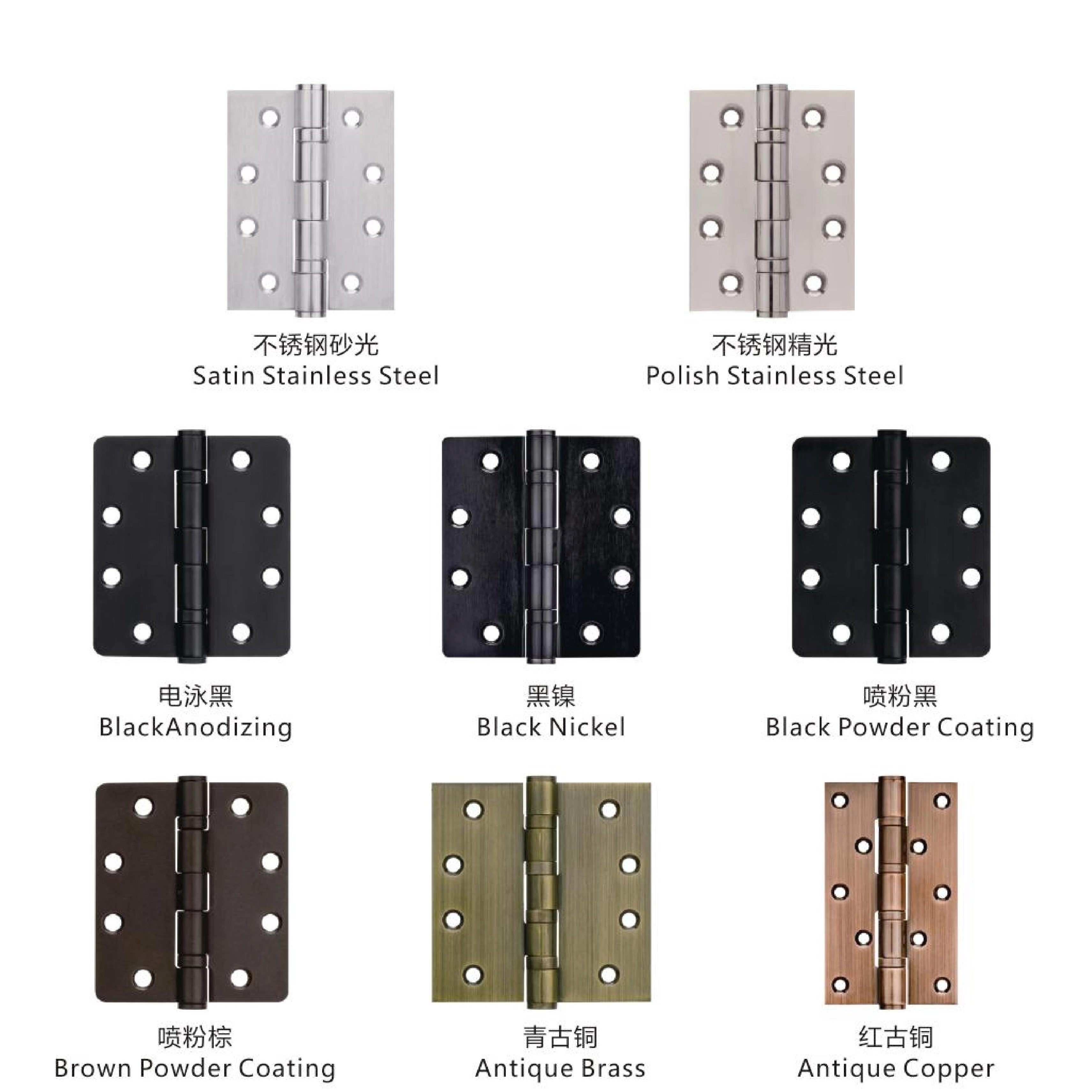 Bisagras de rodamiento de bolas de alta calidad por hardware INF 