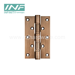 Bisagras de puerta de madera de cobre antiguas Bisagra de puerta de acero inoxidable
