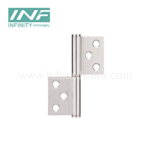 Bisagras de puerta de madera de acero inoxidable con bisagra de bandera resistente 100 × 72 × 2,5 
