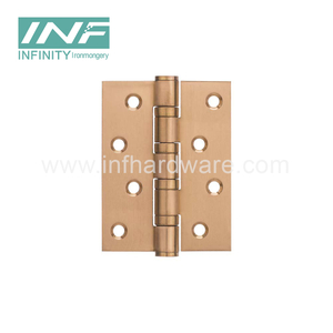 Bisagras de puerta de madera polacas de Rose PVD Bisagras de puerta pulidas internas de acero inoxidable