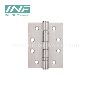 Bisagras de puerta de madera interiores con bisagra plana satinada de acero inoxidable 4×3×3-2bb